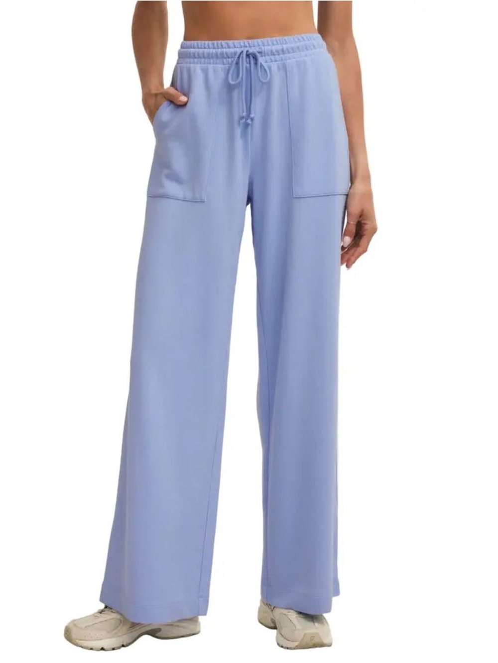 NWT Z supply Mindful Pant in Barcelona Blue